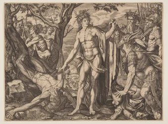 Apollon et Marsyas/Jugement de Midas