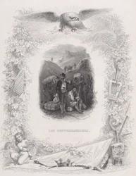 Les contrebandiers, des Chansons de Béranger, 1829