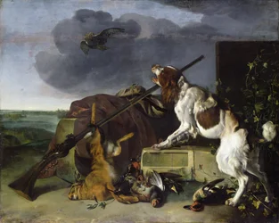 Chien défendant le gibier, 1658