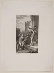 Scène de reconnaissance sur un escalier