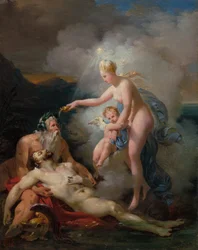 Vénus guérissant Énée