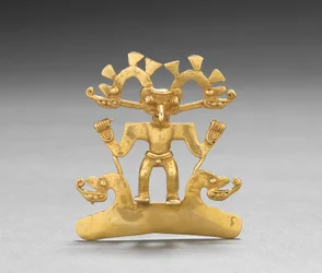 Pendentif homme-oiseau, c. 700-1550