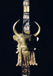 Tête de taureau, décoration d