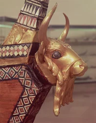Tête de taureau, décoration d