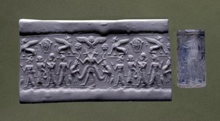 Sceau-cylindre, Syrie du Nord (quartz)