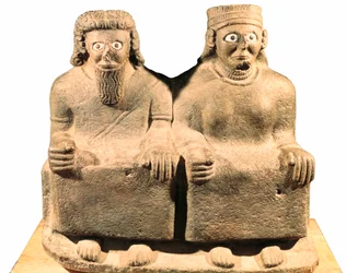 Le dieu Hadad et la déesse Ishtar