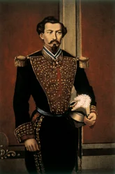 Portrait de Miguel Miramon (1831-1867), général et homme politique mexicain