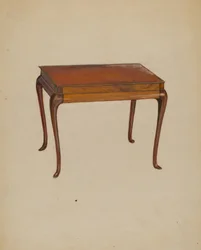 Théière en argent, 1935-1942