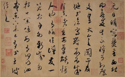 Calligraphie en Grass Script