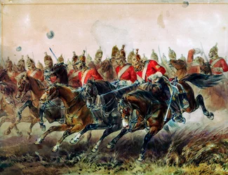 La Charge de la Brigade Légère pendant la Bataille de Balaclava, 1854