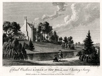 Lodge du colonel Onslow à Try-Hill, près de Chertsey, Surry