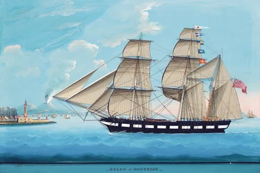 Hélène de Montrose dans les eaux napolitaines