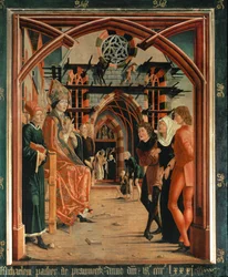 Saint Wolfgang guérit la femme possédée qu