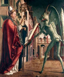 Saint Wolfgang et le diable, vie de saint Wolfgang