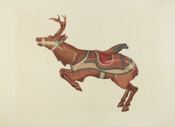 Renne de carrousel