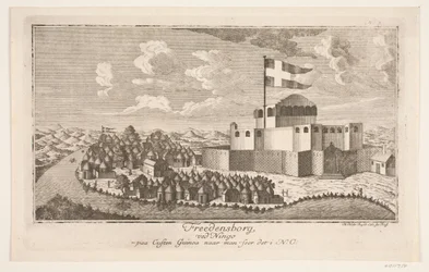 Fredensborg sur la côte de Guinée