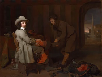 Anthonij de Bordes et son valet, vers 1648 (huile sur toile)
