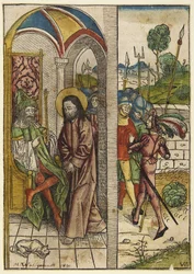 « Le Christ devant Pilate » (Der Schatzbehalter, figure 63)