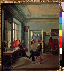 Dans la chambre