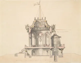 Projet pour un pavillon chinois, s.d.