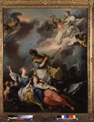 Allégorie de la Paix de Vienne en 1606
