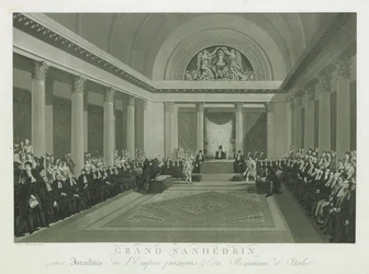 Le Grand Sanhédrin des Israélites par Napoléon Ier, 1806