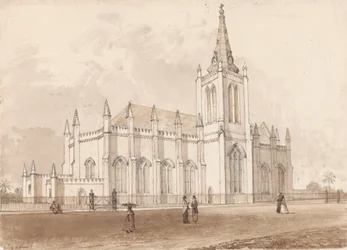 Église de la Trinité, Port d