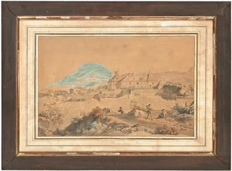 Une des quatre vues du château d