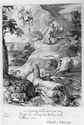 Io transformée en vache : Mercure coupe la tête d