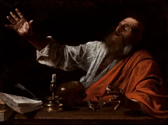 La Vision de Saint Jérôme, première moitié du XVIIe siècle