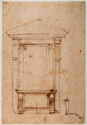 Fenêtre agenouillée pour le palais Médicis, vers 1517