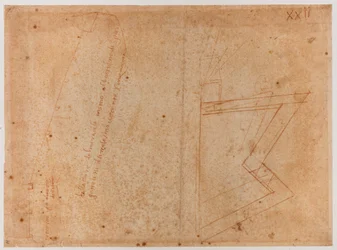 Plan des murs près de la Porte de St. Pier Gattolini