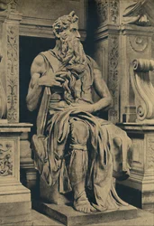 Rome - Église de Saint-Pierre-aux-Liens - Moïse, par Michel-Ange