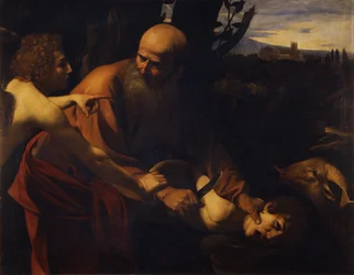 Abraham sacrifiant Isaac, 1603-1604
