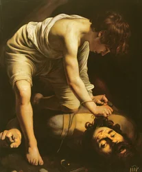 David victorieux sur Goliath, c.1600