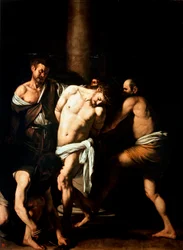La Flagellation du Christ, 1607-1610. 2,86 x 2,13 m. Naples, Museo nazionale di Capodimonte