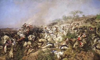 La bataille de Dogali, 1896