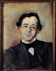 Portrait de Paul Léautaud (1872-1956) écrivain et chroniqueur