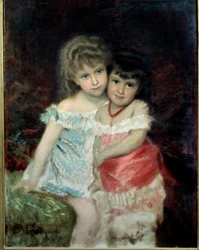 Portrait de Blanche et Amélie