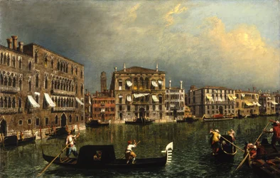 Le Grand Canal au [Rio di] Ca