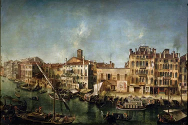 Vue du Grand Canal depuis la Fondamenta Del Vin