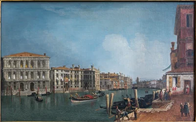 Vue du Grand Canal près de Ca