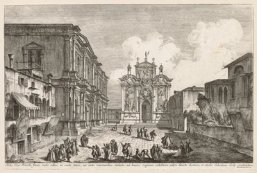 Vues de Venise : Campo S. Rocco
