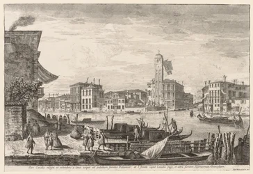 Vues de Venise : Cannaregio, 1741