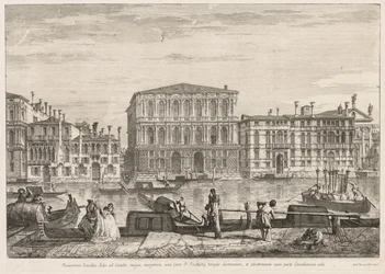 Vues de Venise : Palazzo Pesaro