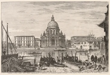 Vues de Venise : S. M. Della Salute, 1741
