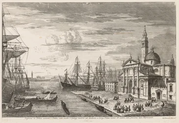Vues de Venise : Le bassin de Saint-Marc