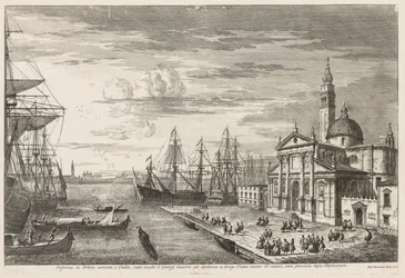Vues de Venise : Le Bassin de Saint-Marc, 1741