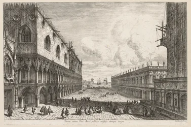 Vues de Venise : La Piazzetta