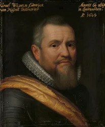 Portrait du comte Guillaume-Louis de Nassau, surnommé Notre Père en frison occidental